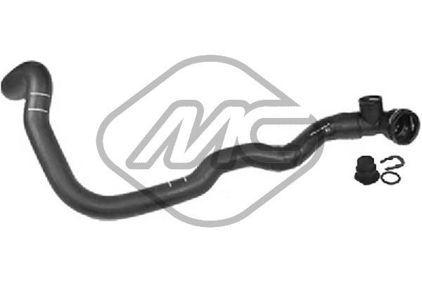 METALCAUCHO Kølerslange 09528 nede for VW VAG