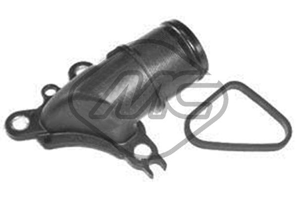METALCAUCHO Kølevæskeflange 03924 for OPEL RENAULT