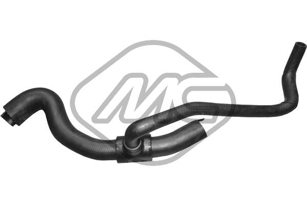 METALCAUCHO Kølerslange 08268 oppe for PEUGEOT