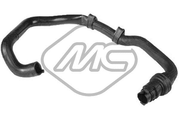 METALCAUCHO Kølerslange 08265 nede for PEUGEOT CITROËN