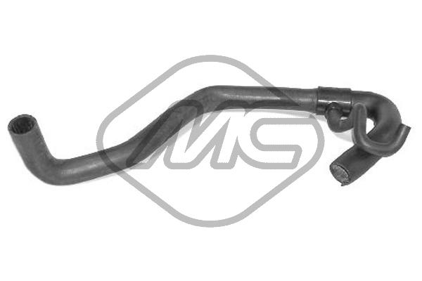 METALCAUCHO Kølerslange 08496 nede for PEUGEOT