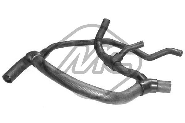 METALCAUCHO Kølerslange 08725 nede for RENAULT