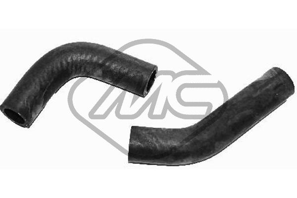 METALCAUCHO Kølerslange 08996 for OPEL