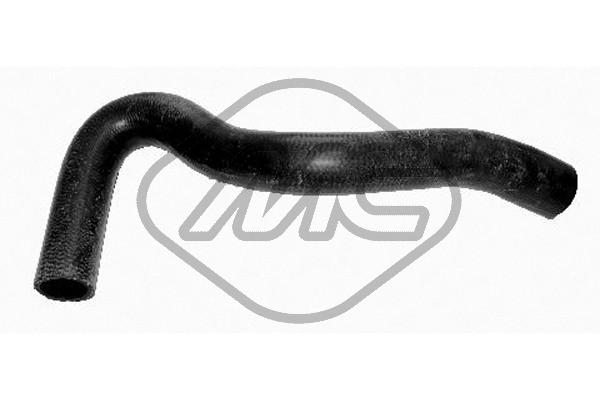 METALCAUCHO Kølerslange 08976 oppe for OPEL