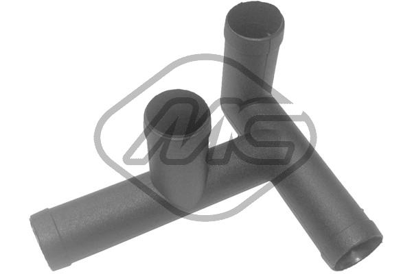 METALCAUCHO Kølevæskeflange 02837 for LANCIA