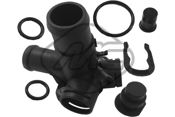 METALCAUCHO Kølevæskeflange 03527 for VW