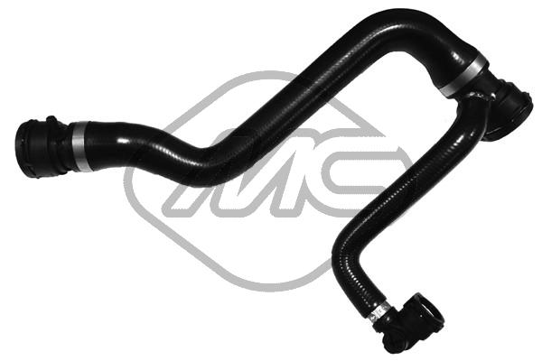 METALCAUCHO Kølerslange 09884 oppe for BMW