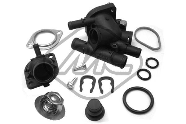 METALCAUCHO Termostat, kølemiddel 45061 for OPEL RENAULT