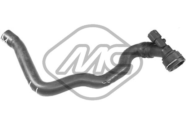 METALCAUCHO Kølerslange 09330 nede for VW SEAT