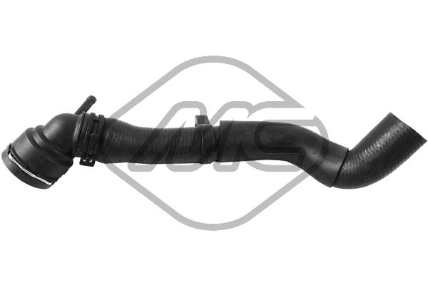 METALCAUCHO Kølerslange 09332 oppe for SKODA VW VAG