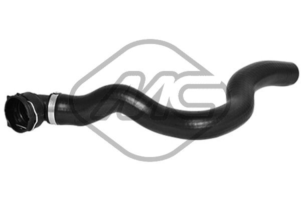 METALCAUCHO Kølerslange 07475 for OPEL