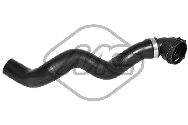 METALCAUCHO Kølerslange 07476 oppe for OPEL