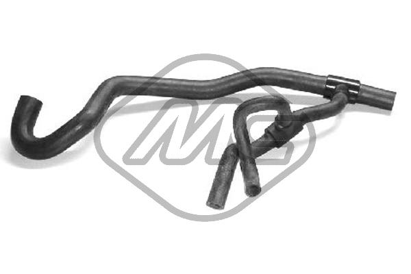 METALCAUCHO Kølerslange 08741 nede for RENAULT