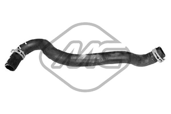 METALCAUCHO Kølerslange 09266 nede for FORD MAZDA