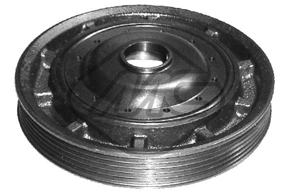 METALCAUCHO Remskive, krumtapaksel 04162 for NISSAN RENAULT