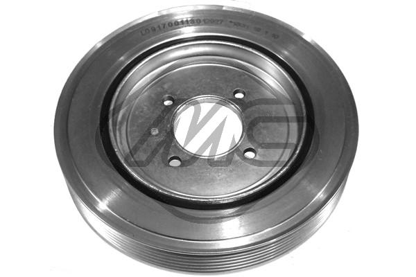 METALCAUCHO Remskive, krumtapaksel 02927 for CITROËN PEUGEOT FIAT