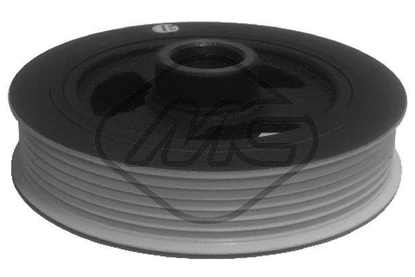 METALCAUCHO Remskive, krumtapaksel 04852 for FORD FORD USA