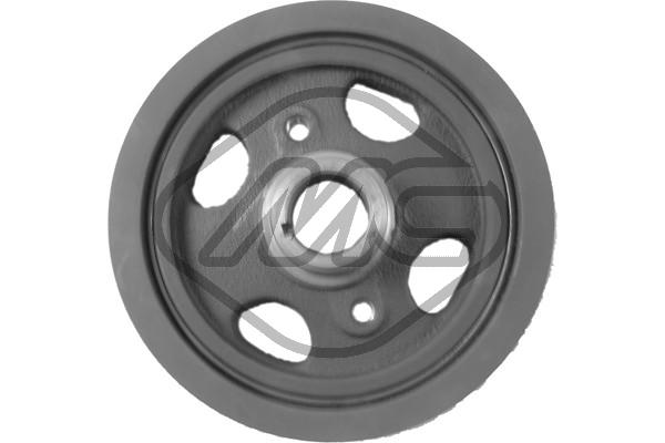METALCAUCHO Remskive, krumtapaksel 06235 for TOYOTA