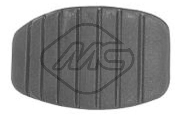 METALCAUCHO Pedalbelægning, bremsepedal 06818 for NISSAN DACIA