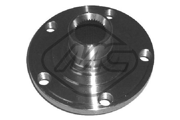 METALCAUCHO Hjulnav 90054 Foraksel begge sider for VW AUDI SEAT