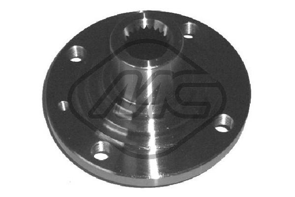 METALCAUCHO Hjulnav 90073 Foraksel begge sider for VW VAG