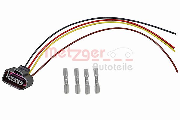 Kabelreparationssæt, indsugningsmanifold tryksensor, METZGER, b.la. til VW~Skoda~Audi~Seat~Bentley~MAN~Ford~Porsche