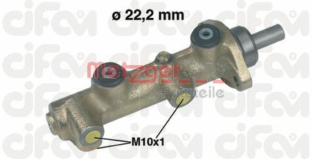 METZGER AUTOTEILE Hovedbremsecylinder 202127 for FIAT ALFA ROMEO