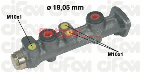 METZGER AUTOTEILE Hovedbremsecylinder 202028 for FIAT SEAT