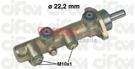 METZGER AUTOTEILE Hovedbremsecylinder 202130 for PEUGEOT FIAT CITROËN