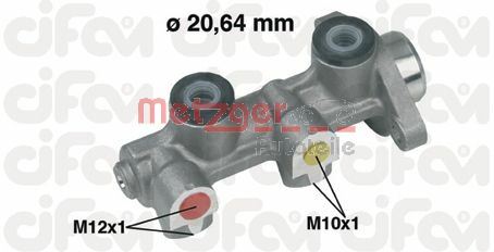 METZGER AUTOTEILE Hovedbremsecylinder 202190 for OPEL