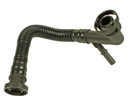 METZGER AUTOTEILE Slange, krumtaphusventilation 2380006 bagved til venstre for BMW