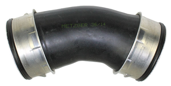 METZGER AUTOTEILE Ladeluftslange 2400178 nede for VW