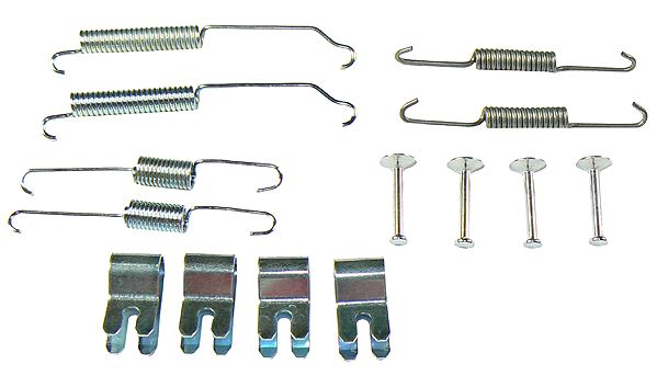 METZGER AUTOTEILE Tilbehørssæt, bremsebakker 1050882 for FORD