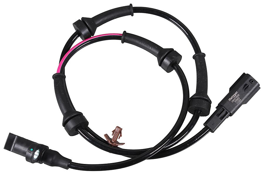 METZGER AUTOTEILE ABS Sensor 09001609 Bagaksel højre for NISSAN