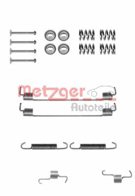 METZGER AUTOTEILE Tilbehørssæt, bremsebakker 1050819 for RENAULT