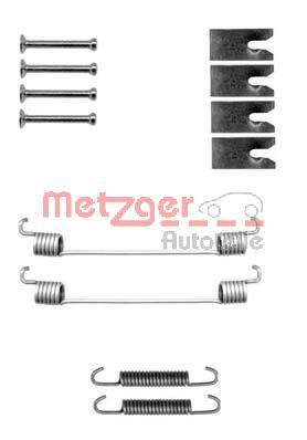 METZGER AUTOTEILE Tilbehørssæt, bremsebakker 1050827 for NISSAN RENAULT