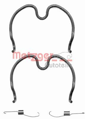 METZGER AUTOTEILE Tilbehørssæt, bremsebakker 1050837 for OPEL