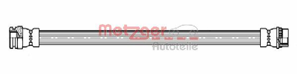 METZGER AUTOTEILE Bremseslange 4111143 for PEUGEOT