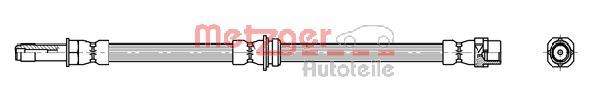 METZGER AUTOTEILE Bremseslange 4114074 for BMW