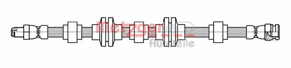 METZGER AUTOTEILE Bremseslange 4118438 for ALFA ROMEO