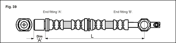 METZGER AUTOTEILE Bremseslange 4113666 for TOYOTA