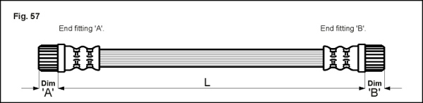 METZGER AUTOTEILE Bremseslange 4111152 for PEUGEOT