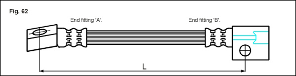 METZGER AUTOTEILE Bremseslange 4112811 for OPEL VAUXHALL