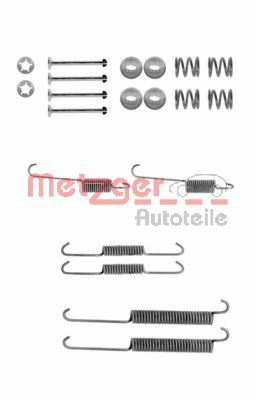METZGER AUTOTEILE Tilbehørssæt, bremsebakker 1050754 for CITROËN/PEUGEOT