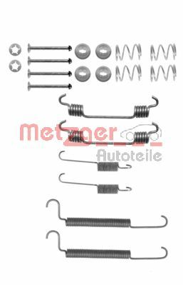 METZGER AUTOTEILE Tilbehørssæt, bremsebakker 1050766 for OPEL