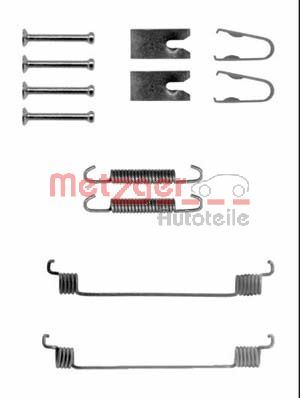 METZGER AUTOTEILE Tilbehørssæt, bremsebakker 1050794 for FORD