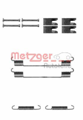 METZGER AUTOTEILE Tilbehørssæt, bremsebakker 1050814 for FORD FIAT