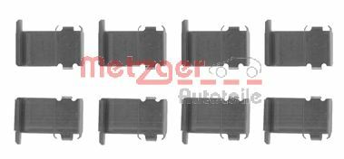 METZGER AUTOTEILE Tilbehørssæt, skivebremsebelægning 1091162 for MITSUBISHI