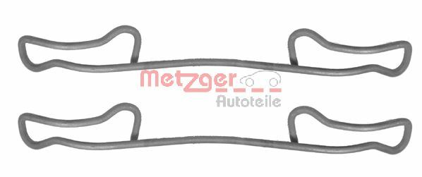 METZGER AUTOTEILE Tilbehørssæt, skivebremsebelægning 1091200 for VW MERCEDES-BENZ