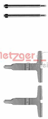 METZGER AUTOTEILE Tilbehørssæt, skivebremsebelægning 1091217 for MERCEDES-BENZ